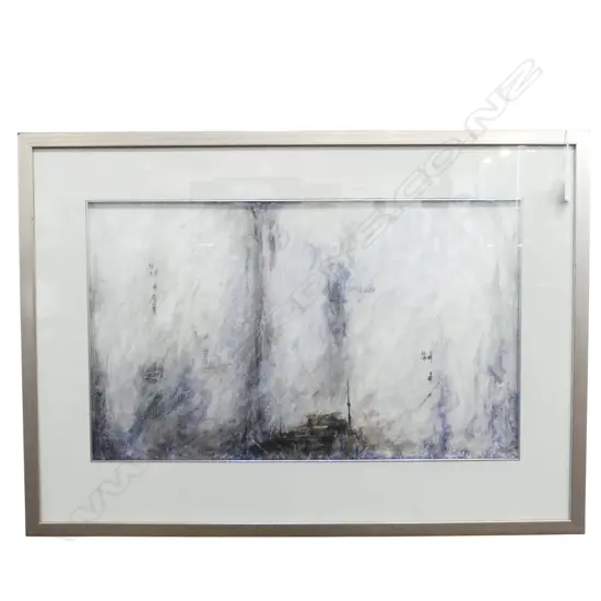 JANE THORPE, TITANIC, OIL ON BOARD, 350x580mm