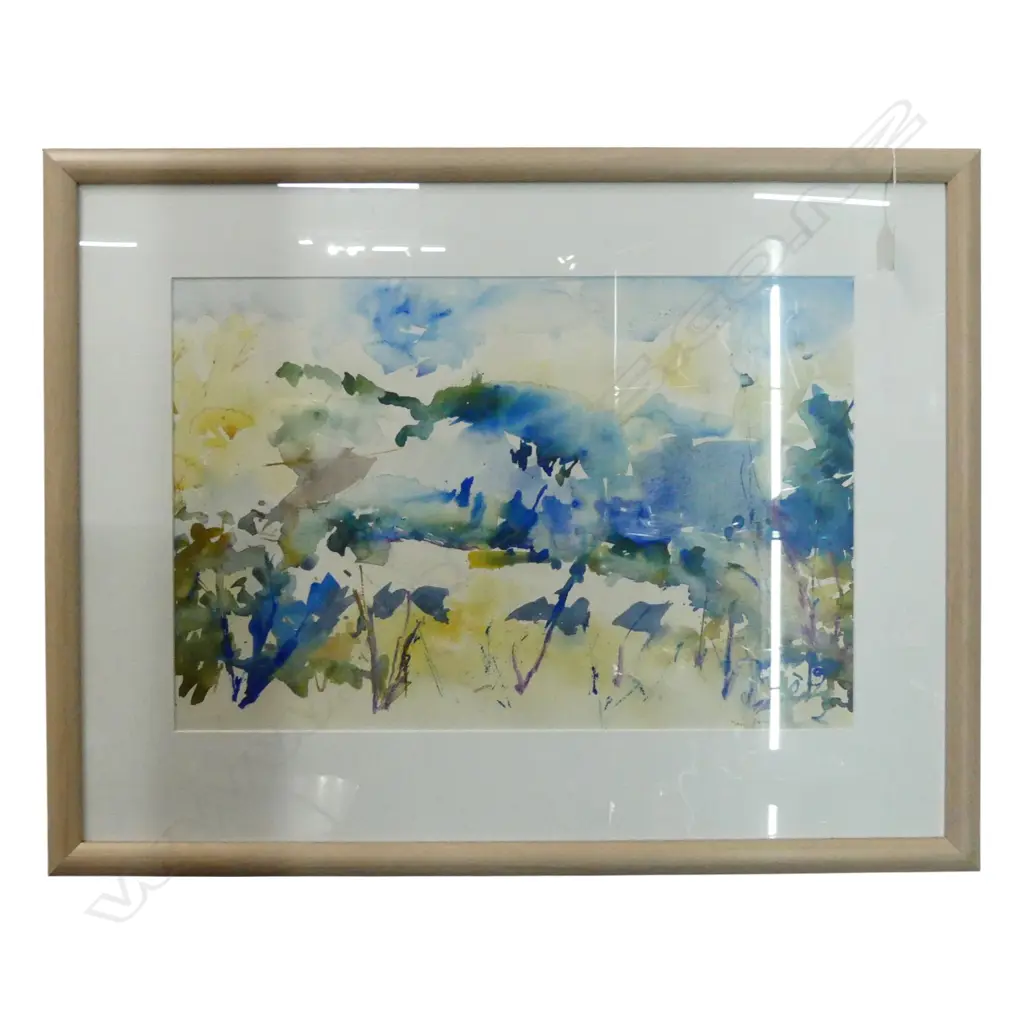 MARY ZOHRAB, MAGICAL MORNING, GOUACHE ON PAPER, 365x550mm Image 1++