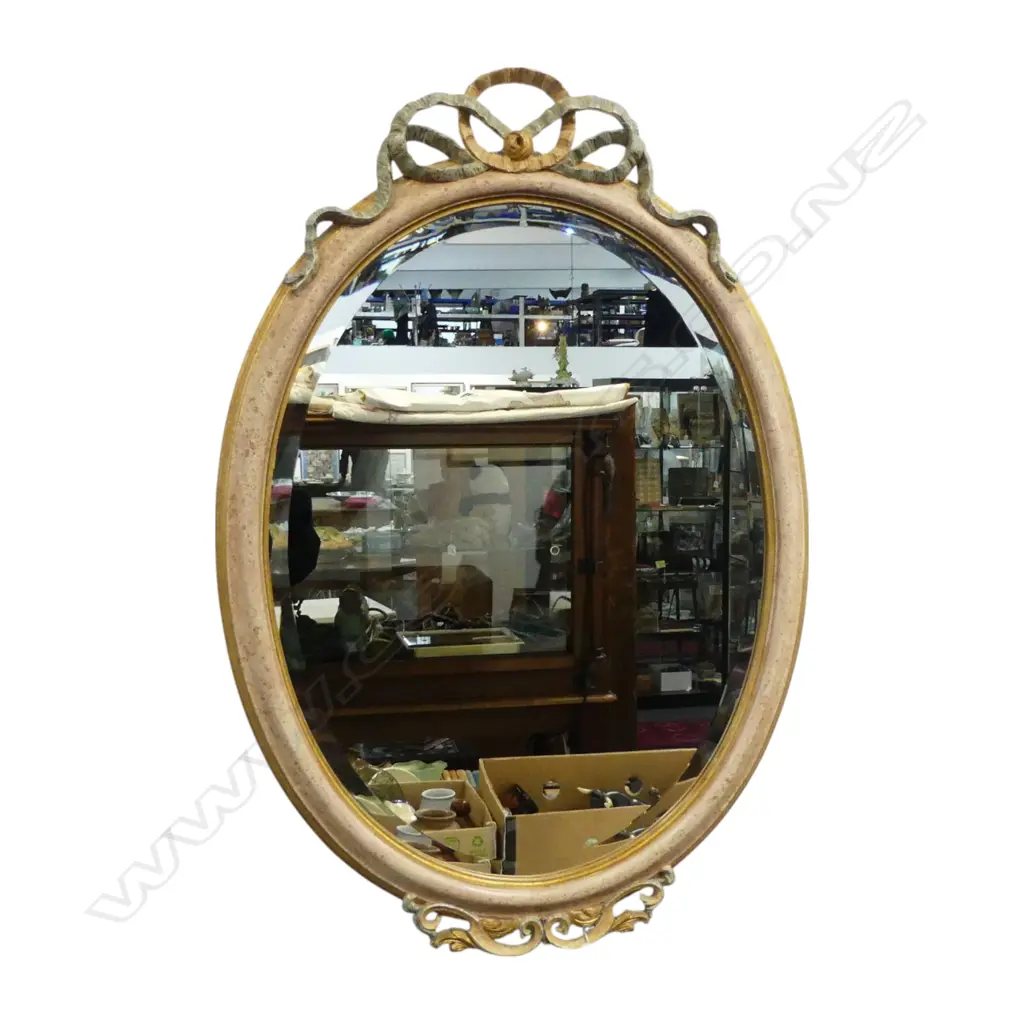 ORNATE OVAL MIRROR 1020x710mm Image 1++