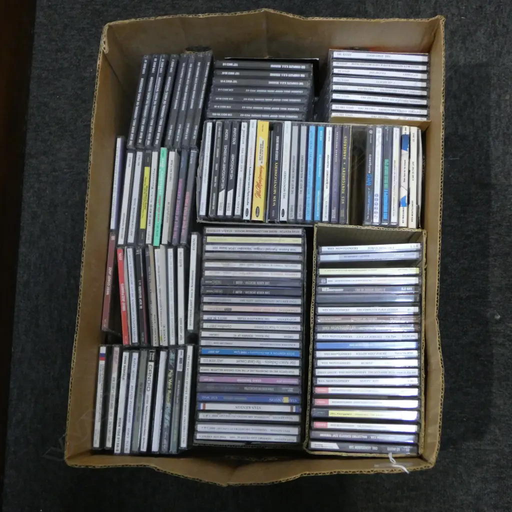 LOT ASST JAZZ CDS VARIOUS ARTISTS Provenance: Ex Collection Wellington Choy Image 1++