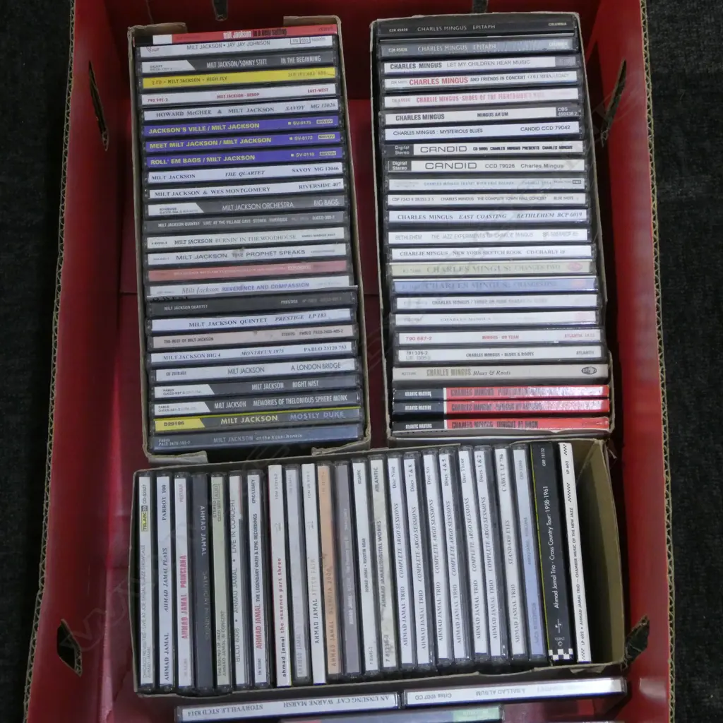 LOT ASST JAZZ CDS  AHMAD JAMAL ETC Provenance: Ex Collection Wellington Choy Image 1++