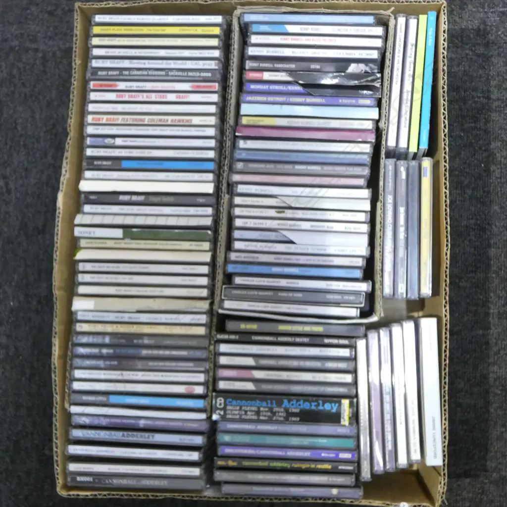 LOT ASST JAZZ CDS VARIOUS ARTISTS Provenance: Ex Collection Wellington Choy Image 1++
