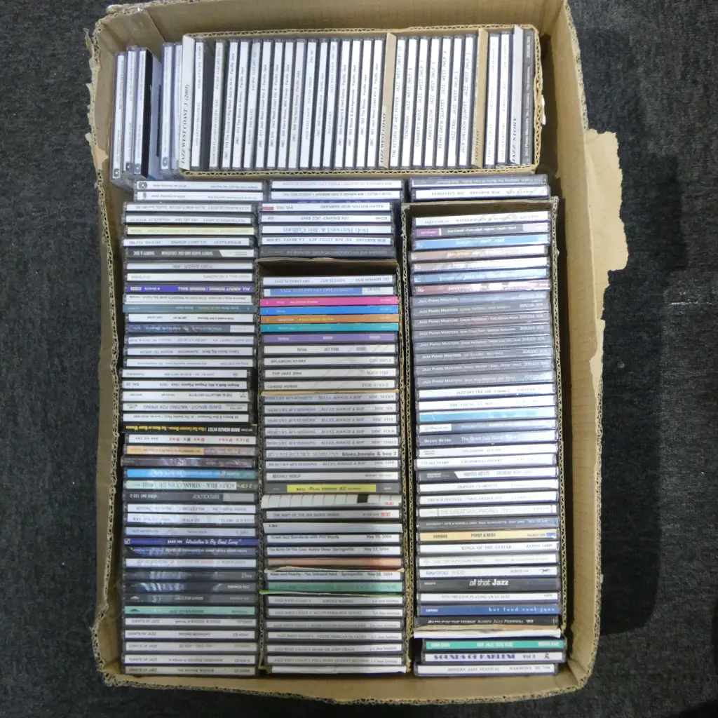 LOT ASST JAZZ CDS VARIOUS ARTISTS Provenance: Ex Collection Wellington Choy Image 1++