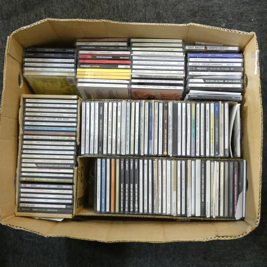 LOT ASST JAZZ CDS VARIOUS ARTISTS Provenance: Ex Collection Wellington Choy Image 1++