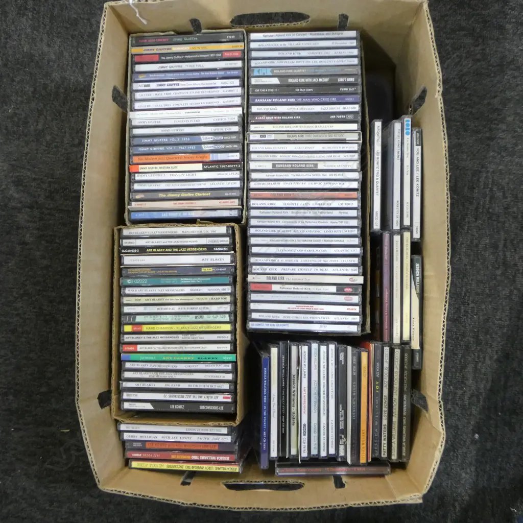 LOT ASST JAZZ CDS ART BLAKEY ETC Provenance: Ex Collection Wellington Choy Image 1++
