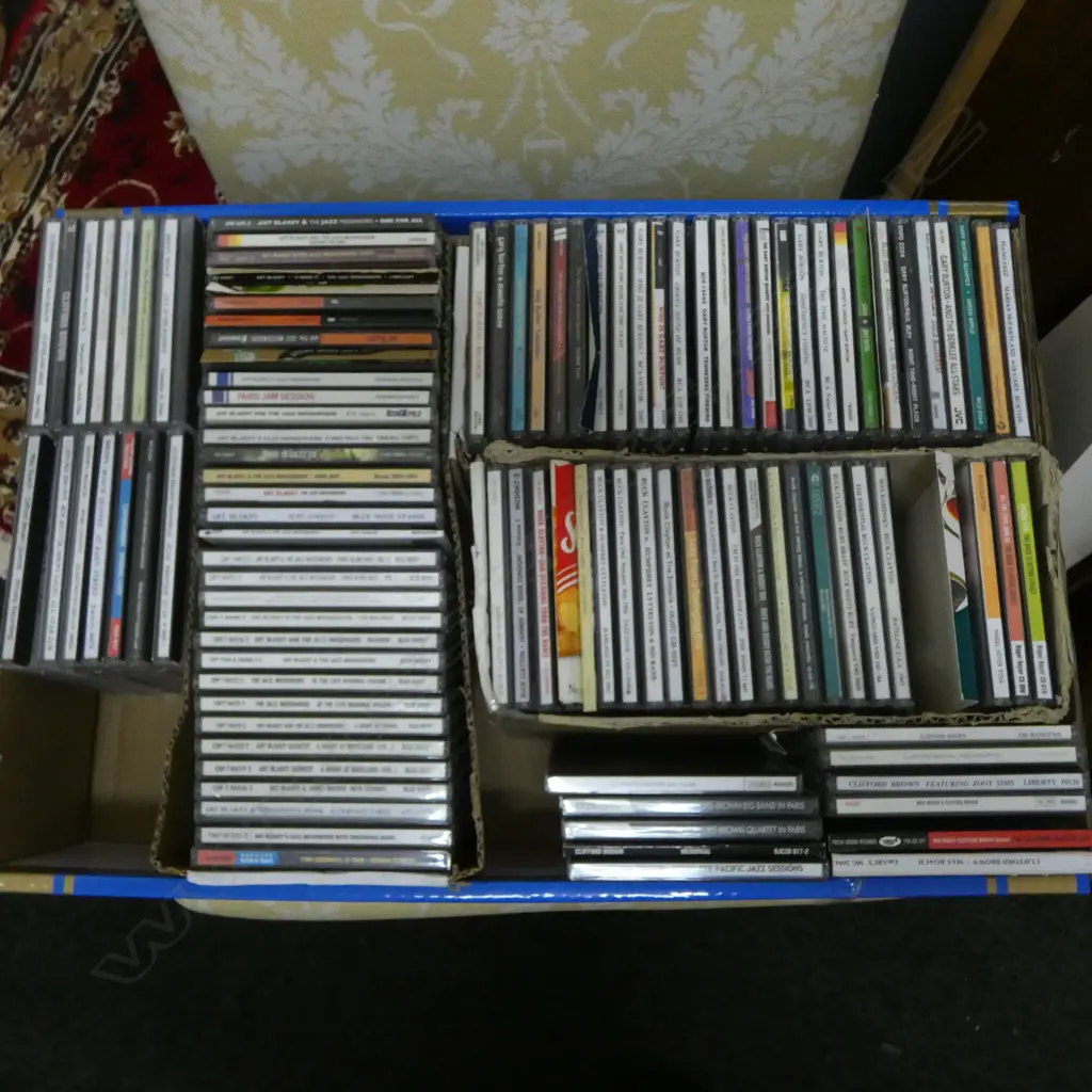 LOT ASST JAZZ CDS VARIOUS ARTISTS Provenance: Ex Collection Wellington Choy Image 1++
