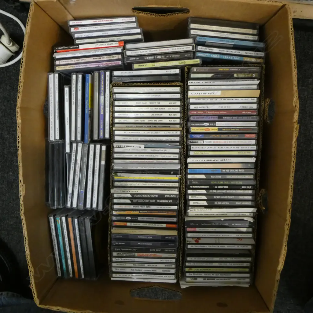 LOT ASST JAZZ CDS ASSORTED ARTISTS ETC Provenance: Ex Collection Wellington Choy Image 1++
