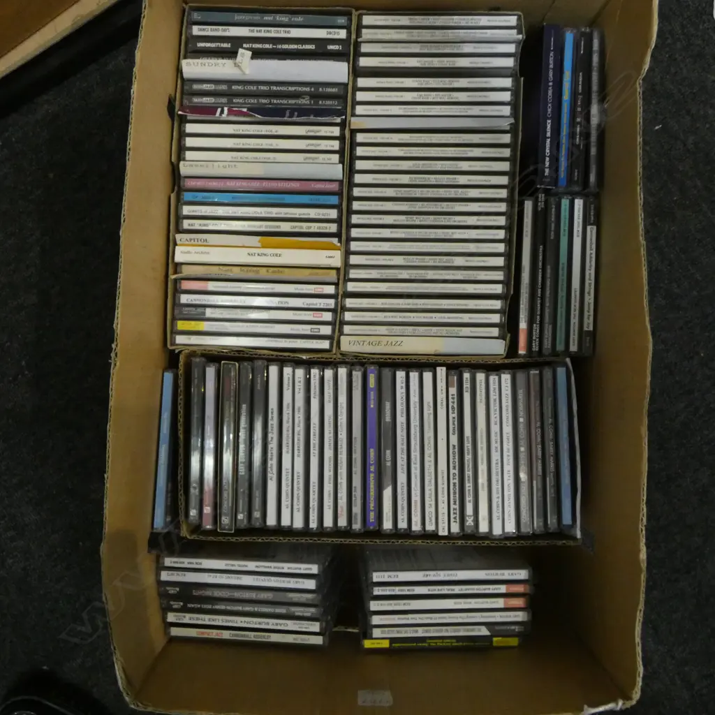 LOT ASST JAZZ CDS VARIOUS ARTISTS Provenance: Ex Collection Wellington Choy Image 1++