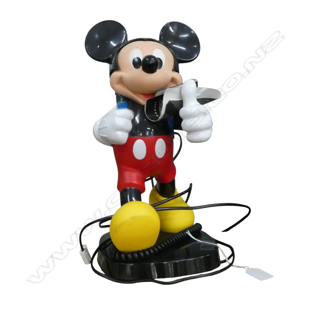 THE WALT DISNEY MICKEY MOUSE TELEPHONE H.350mm Image 1++