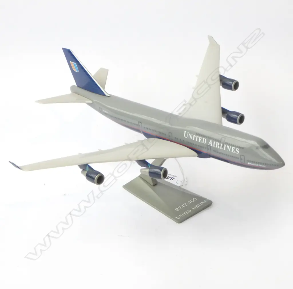 B747-400 UNITED AIRLINES MODEL L.290mm Image 1++