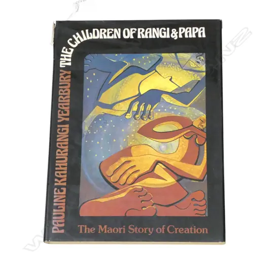 PAULINE KAHURANGI YEARBURY 'The Children of Rangi & Papa' LRG FORMAT PUB.1976 15 paintings & matching poems