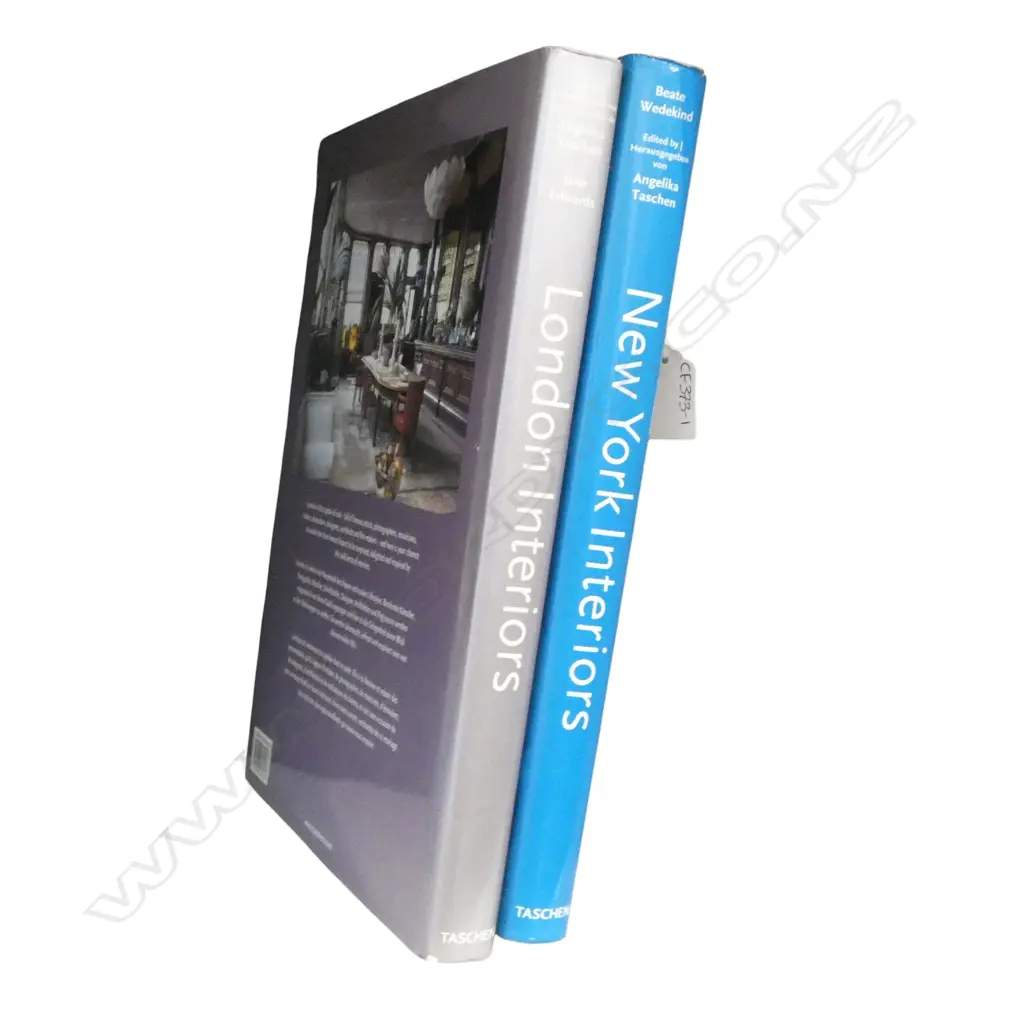 2 TASCHEN DESIGN BOOKS; 'NEW YORK INTERIORS' & 'LONDON INTERIORS' Image 1++