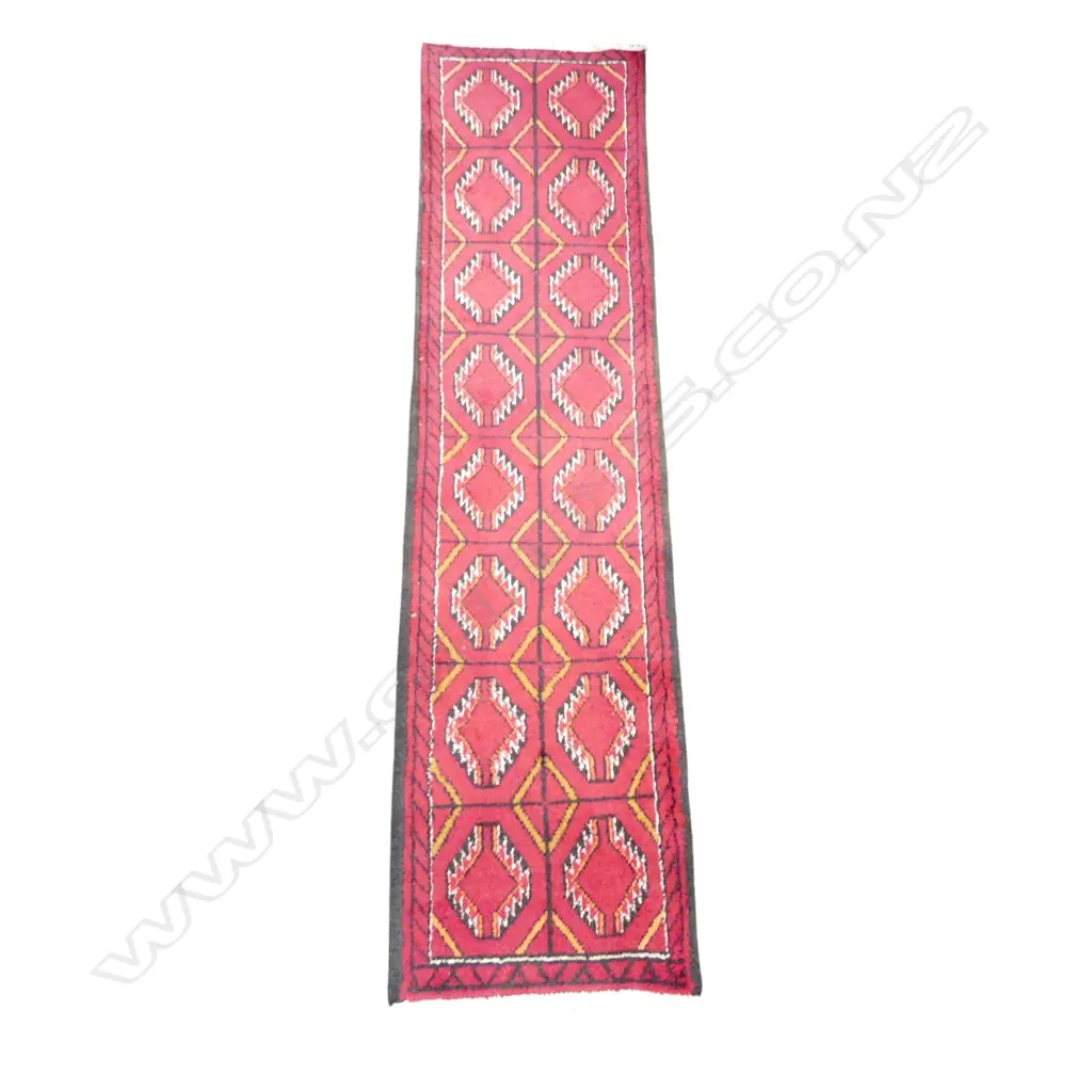 HAND KNOTTED RUNNER 1970x490mm Image 1++