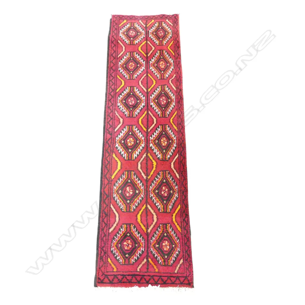HAND KNOTTED RUNNER 1870x510mm Image 1++