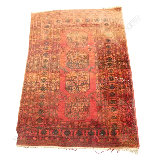 HAND KNOTTED ALL WOOL RUG 1950x1370mm...