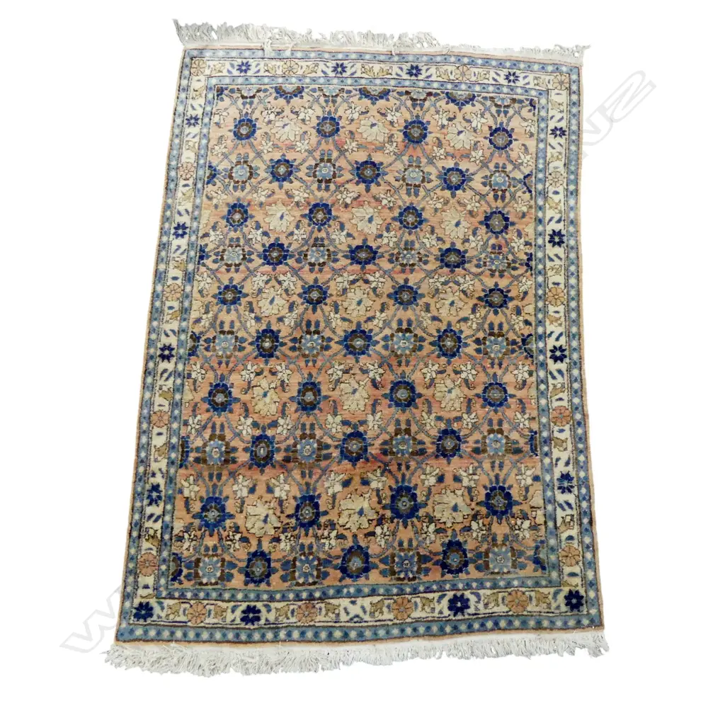 HAND KNOTTED WOOL PILE RUG 1500x1050mm Image 1++