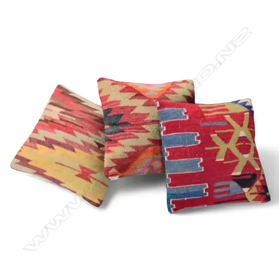 3 KILIM CUSHIONS
