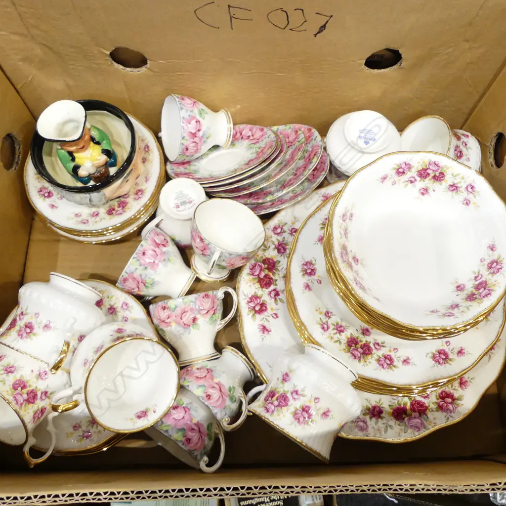 ASST. CHINA INCL. QUEENS PART DINNER SET (1 BOWL AF) Image 1++