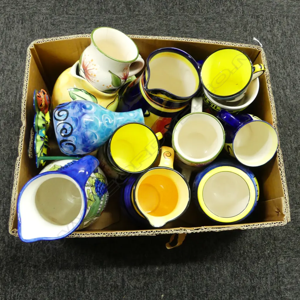 NZ STUDIO CERAMICS; JUGS, MUGS ETC Image 1++