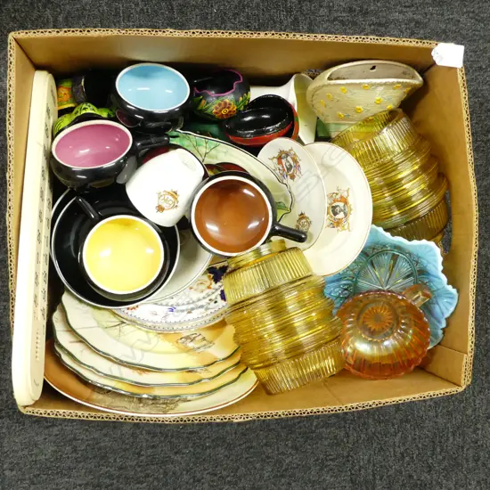 ASST. CHINA, LACQUER BOXES ETC