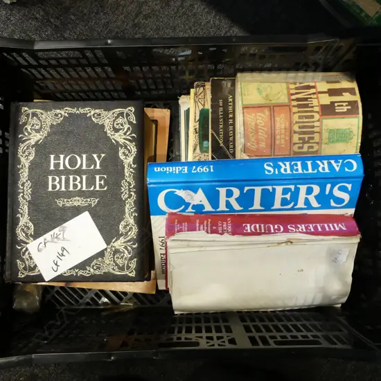 ASST. ANTIQUE REFERENCE, BIBLE, etc
