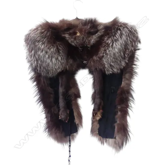 SILVER FOX STOLE
