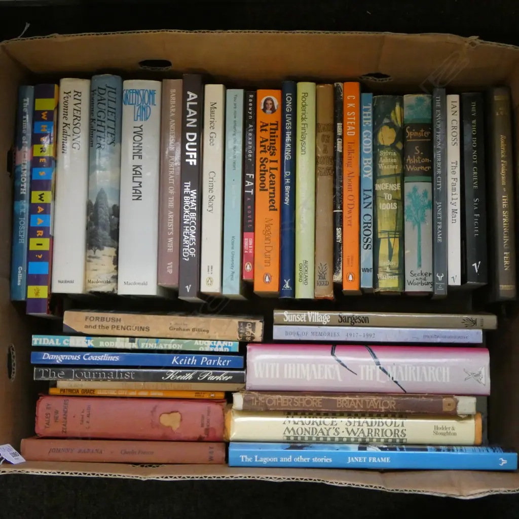 NZ FICTION BOOKS Image 1++