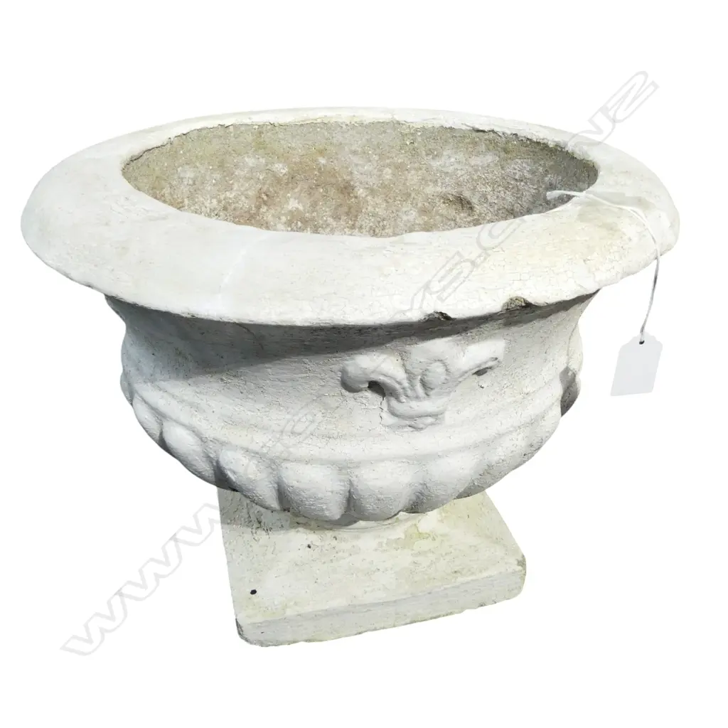 CONCRETE GARDEN URN PLANTER H.300mm Image 1++