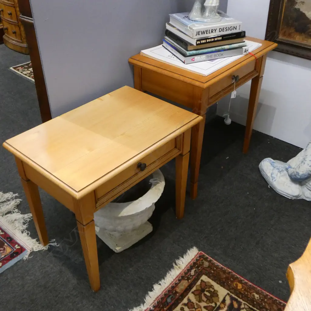 PR BEDSIDE TABLES (LEGS ADDED TO 1) 600x400x530mm Image 1++