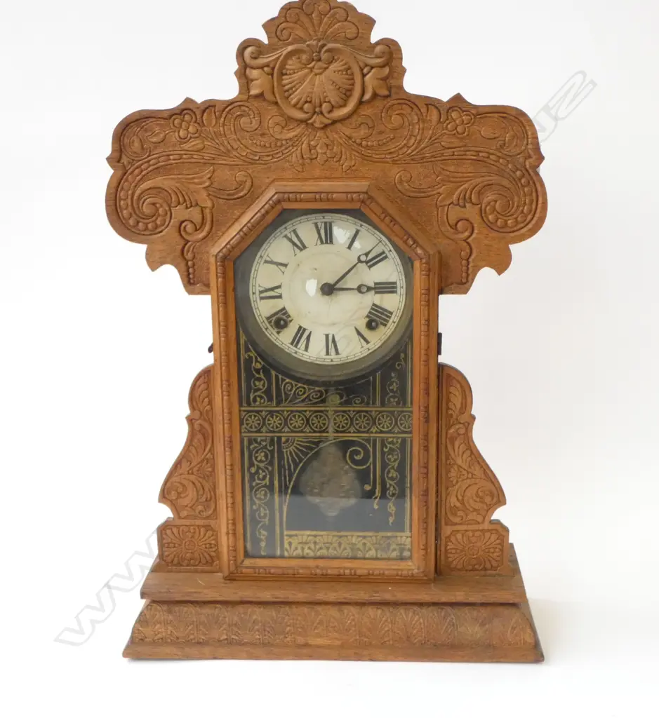 GINGER BREAD CLOCK H.570mm key & pendulum Image 1++
