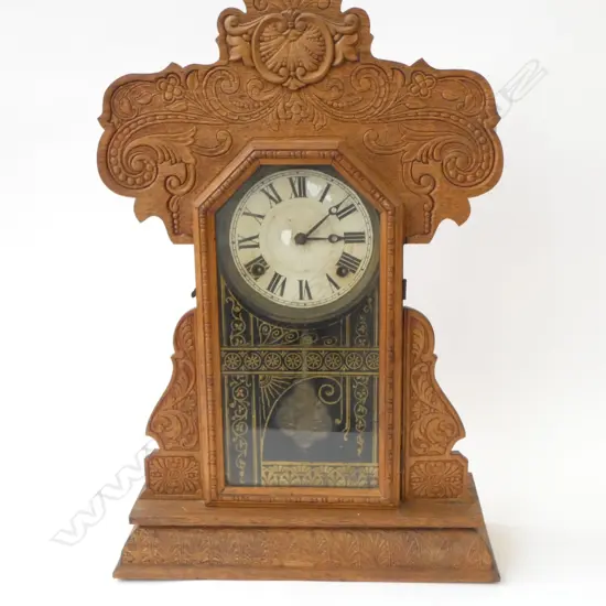 GINGER BREAD CLOCK H.570mm key & pendulum