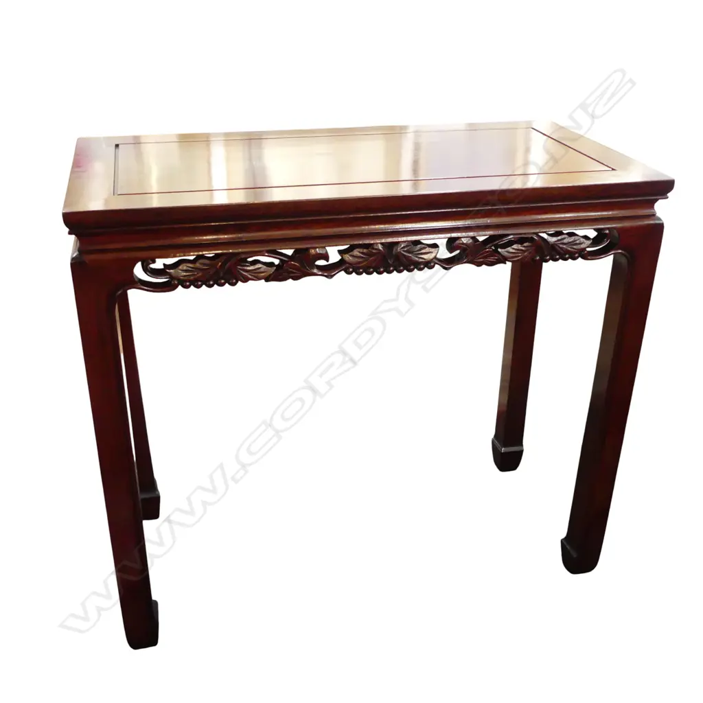 CHINESE ROSEWOOD TABLE 760x380x680mm Image 1++