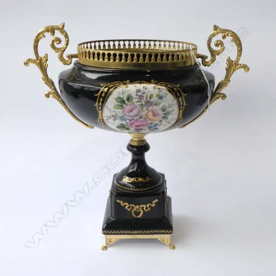 DRESDEN STYLE URN VASE H.400mm