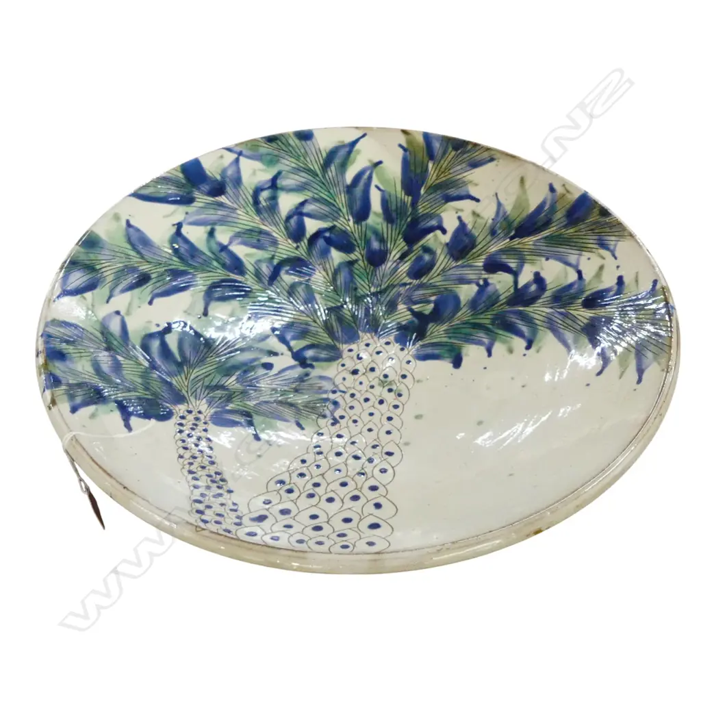 LARGE POTTERY CHARGER Dia.450mm Image 1++