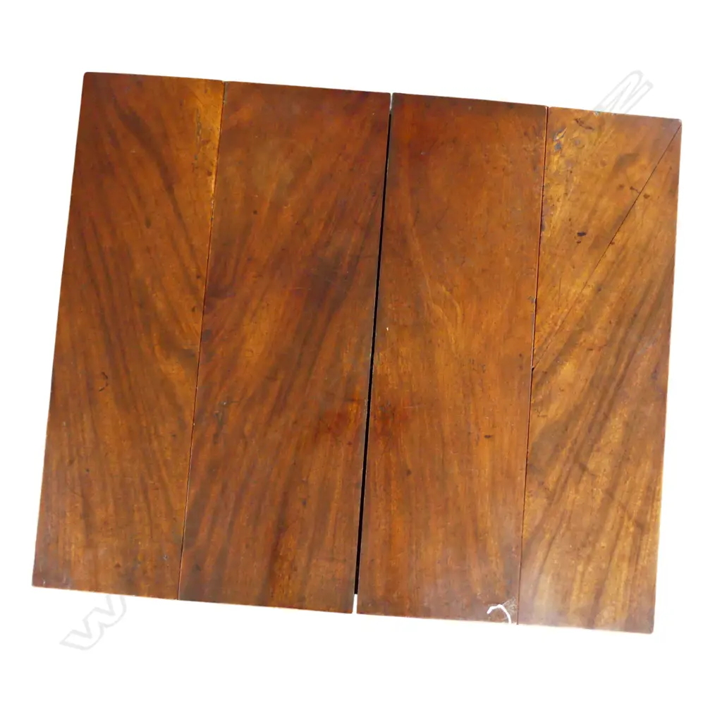 GEORGIAN MAHOGANY DROP SIDE TABLE, FAULTS 745x490x700mm Image 1++