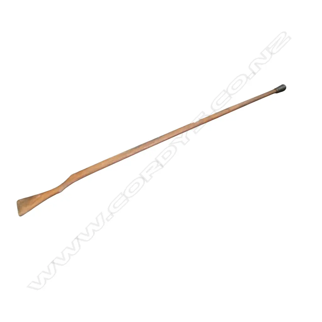 OLD JAPANESE WOODEN PRACTICE RIFLE for bayonetting practice L.1660mm Image 1++
