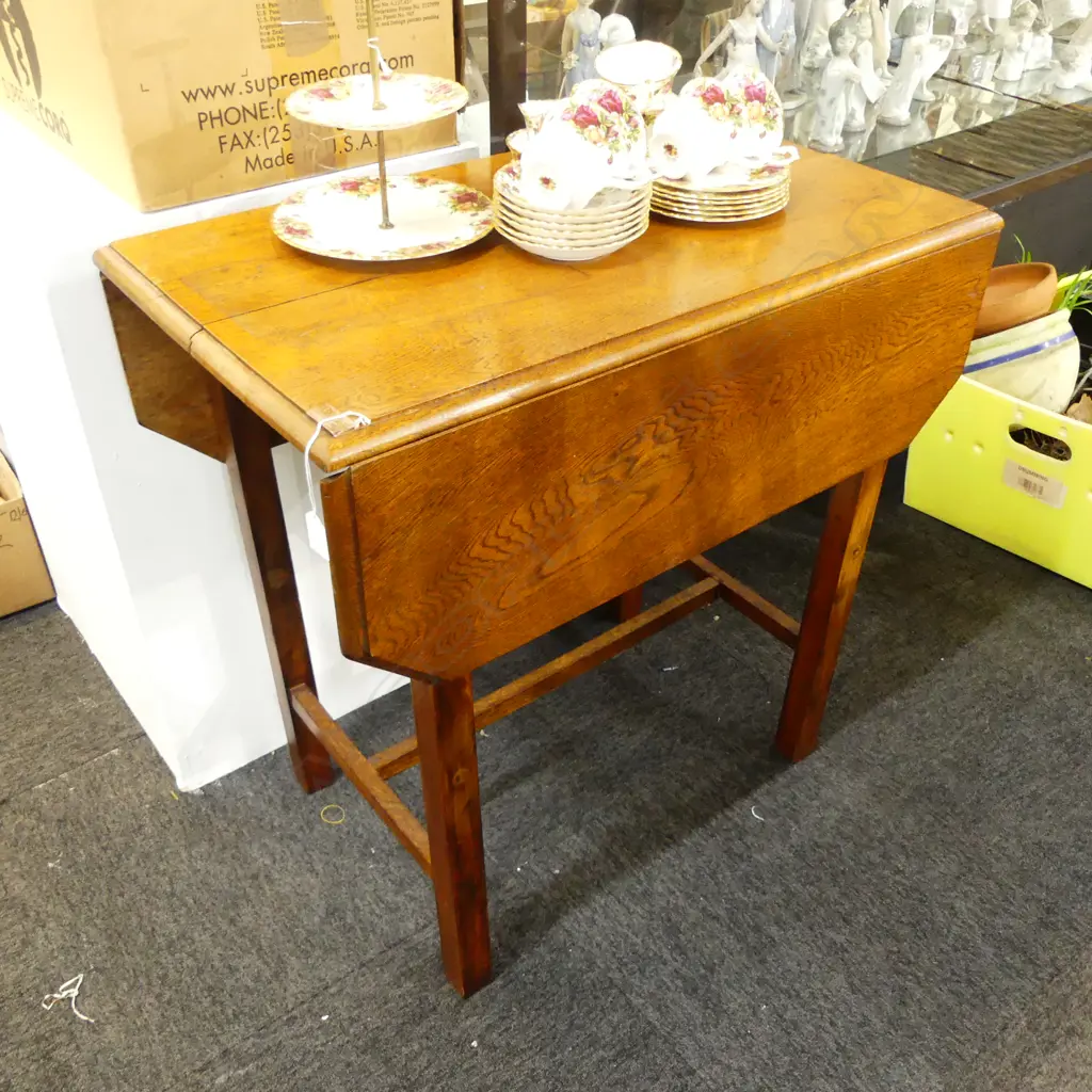 OAK DROP LEAF TABLE Image 1++