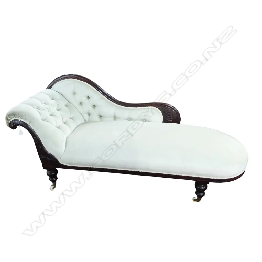 LATE VICTORIAN CHAISE LOUNGE L.1900mm Image 1++
