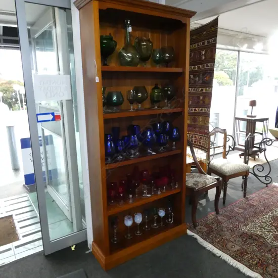 WOODEN BOOKSHELF 980x310x2130mm