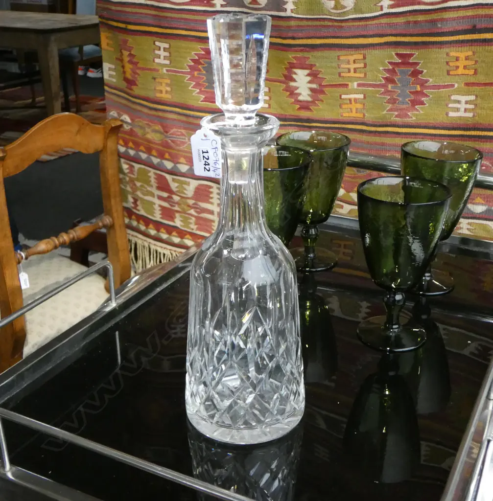 WATERFORD LISMORE DECANTER H.330mm Image 1++