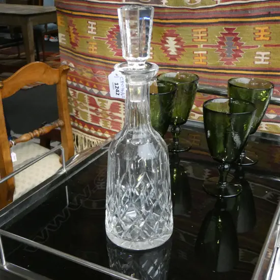 WATERFORD LISMORE DECANTER H.330mm