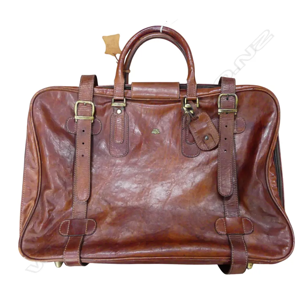 LEATHER SUITCASE 'THE BRIDGE' W.600mm Image 1++