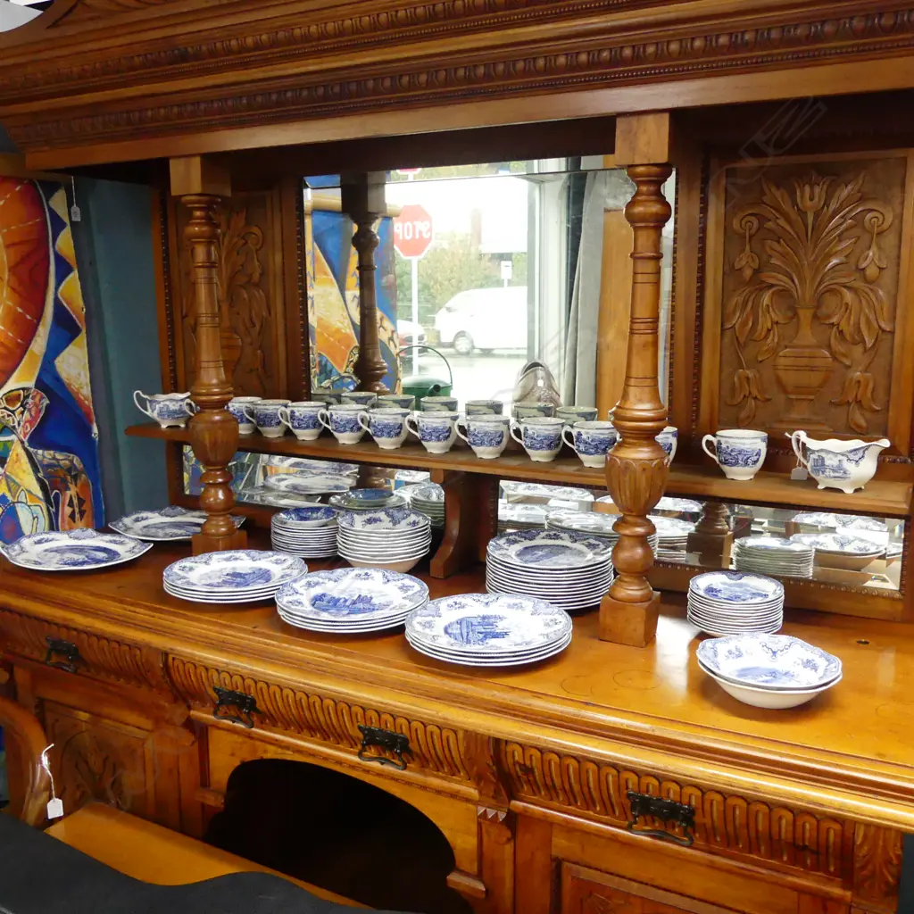 JOHNSON BROS 'OLD BRITAIN CASTLES' PART DINNER SERVICE Image 1++