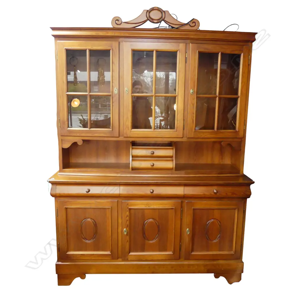 LG 2 PART WOODEN CABINET 1590x440x2170mm Image 1++