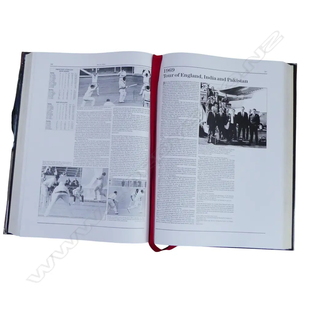 MEN IN WHITE: THE HISTORY OF NEW ZEALAND INTERNATIONAL CRICKET 1894-1985 by RICHARD KING & DON NEELY Image 1++