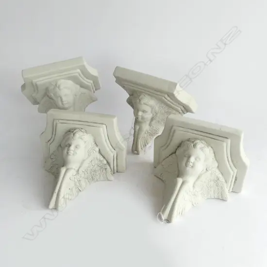 4 ANGEL WALL BRACKETS 210x135x175mm