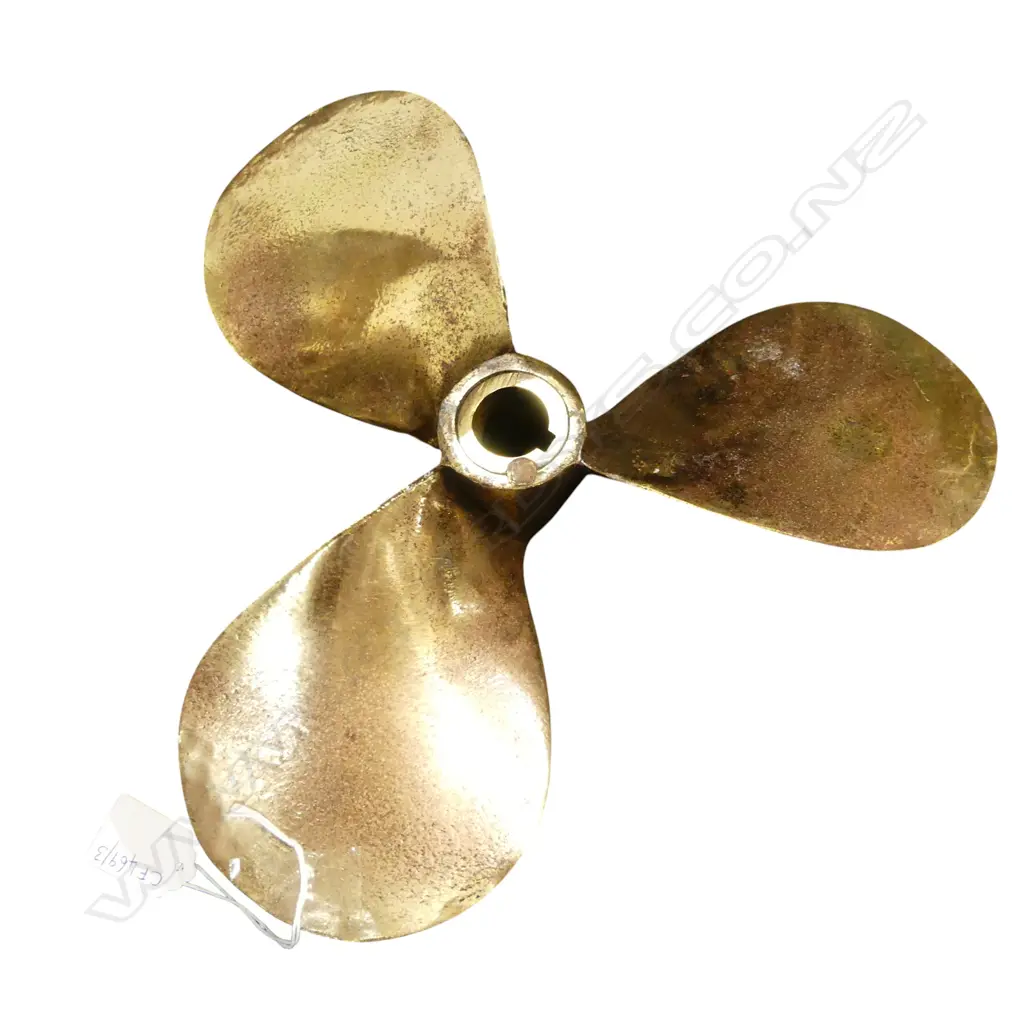 BRASS PROPELLER 320mm dia  Image 1++