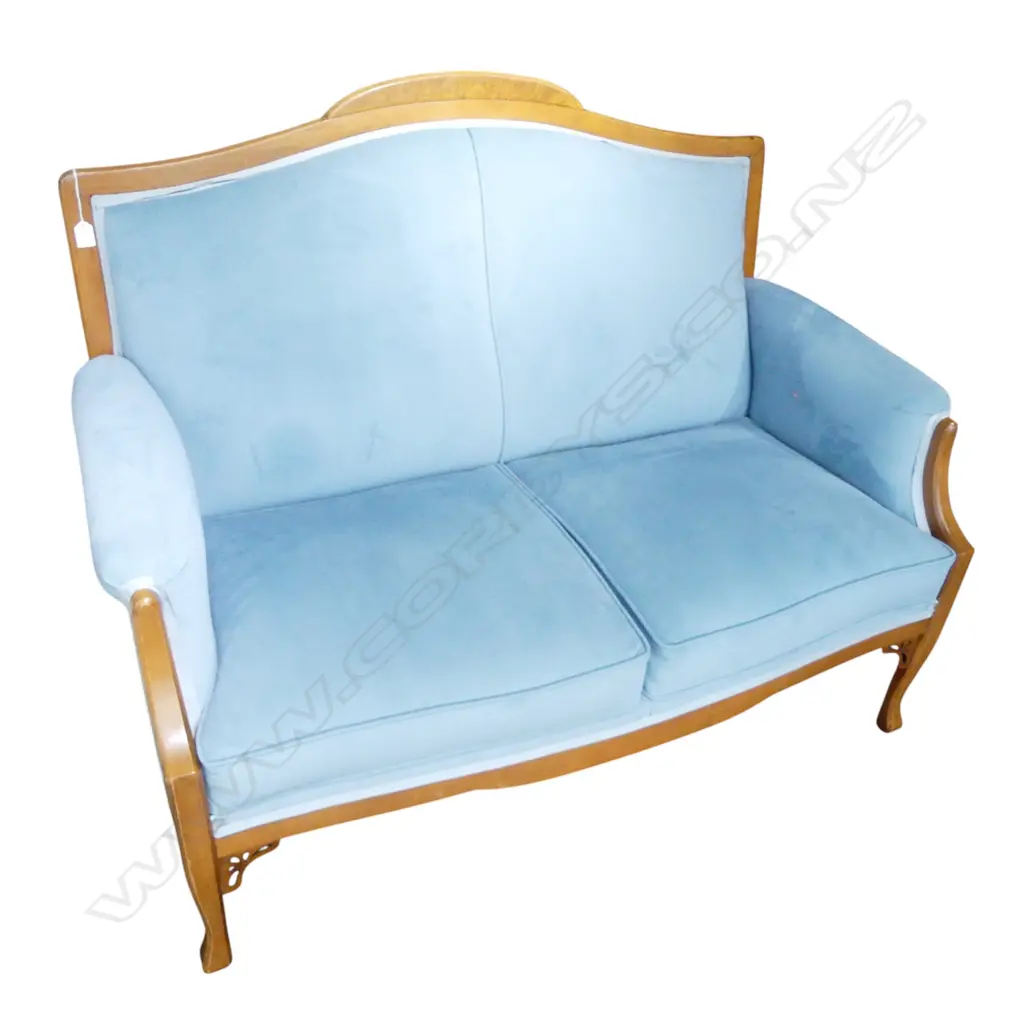 SOFA, BLUE UPHOLSTERY 1370x820x1000mm Image 1++