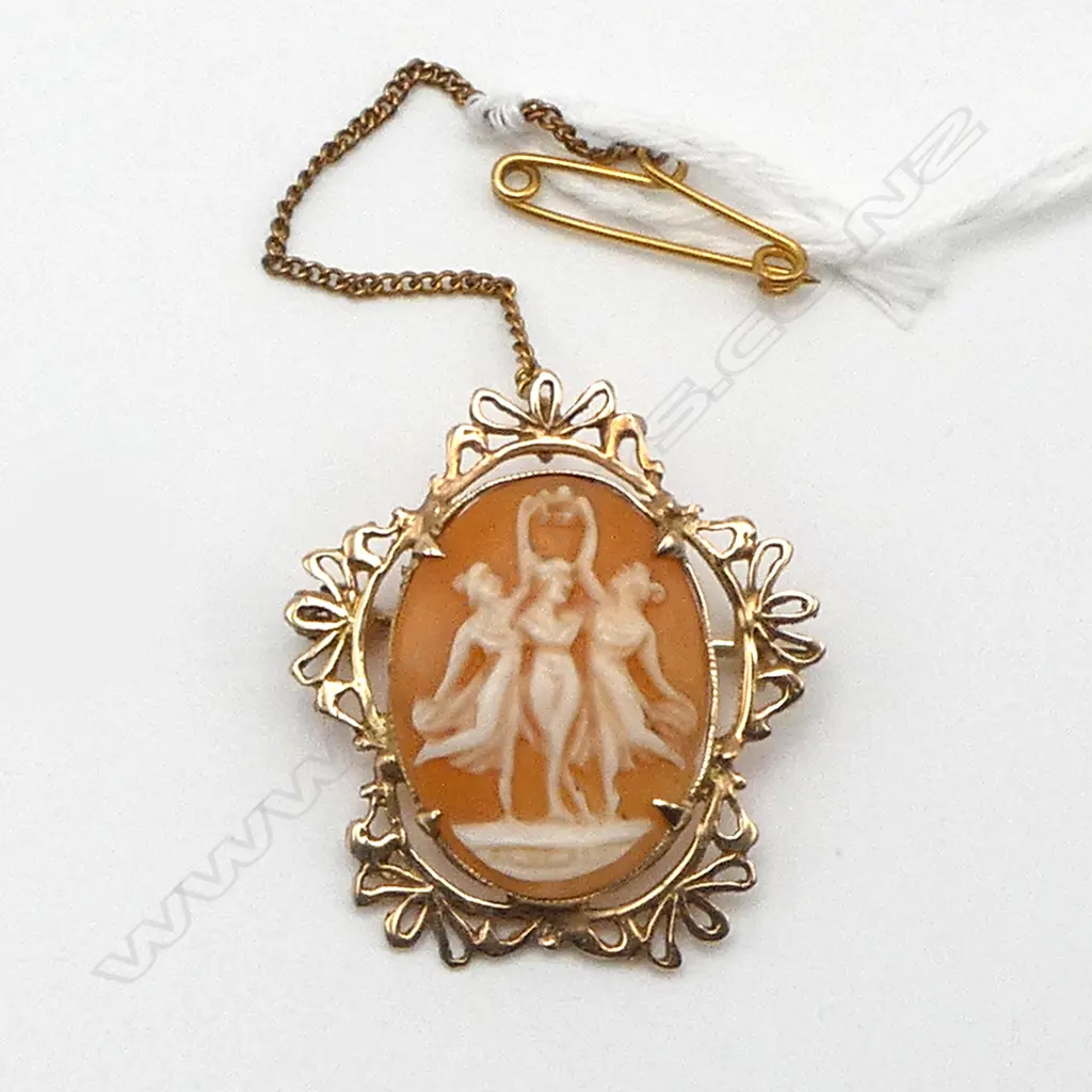 9CT CAMEO 3.6gms Image 1++