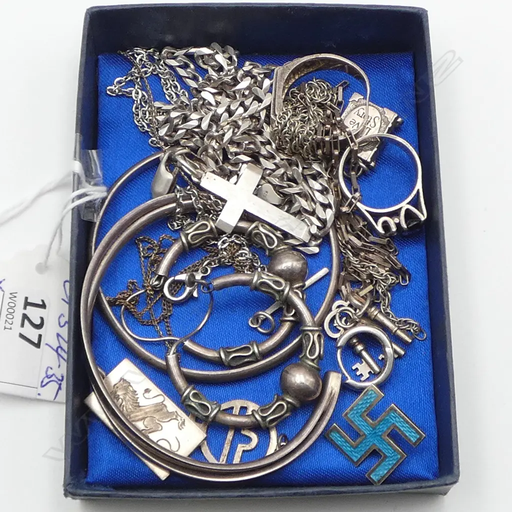 ASST SILVER JEWELLERY 120gms Image 1++